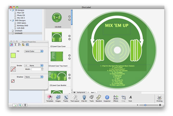 Cd Label Print Mac Download